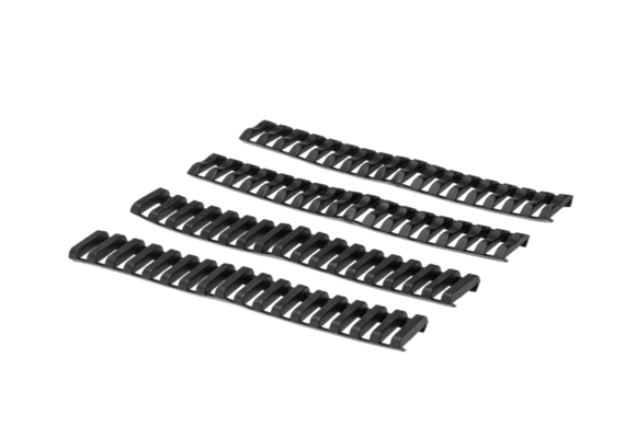 Ladder Rail Covers 18 Slots (Black)