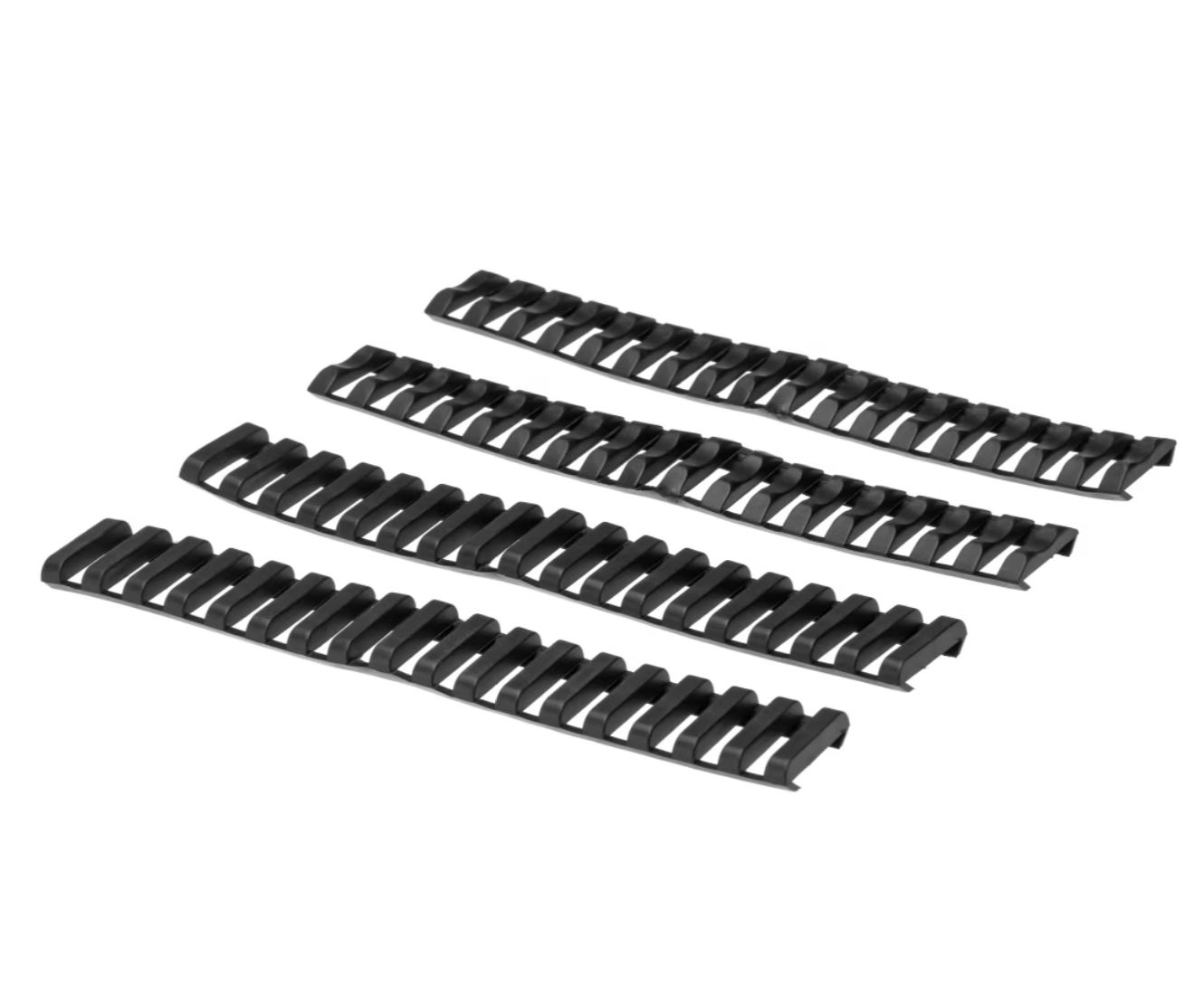Ladder Rail Covers 18 Slots (Black)