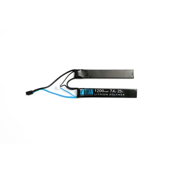 7.4V 1200mAh 25C LiPo Battery (Nunchuck - Deans)