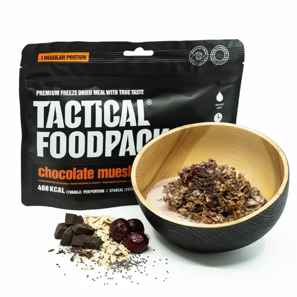Chocolate Muesli with Cherries 125g
