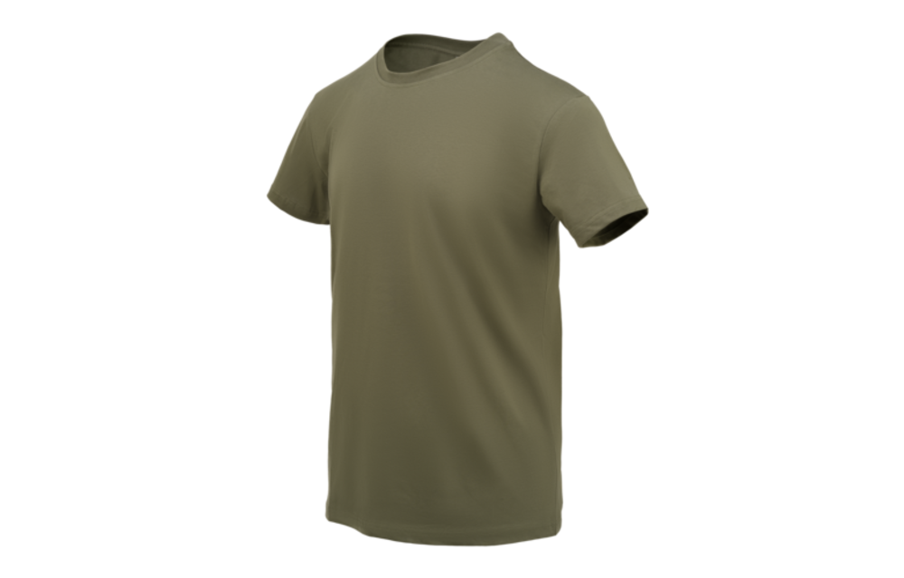 Cotton T-Shirt (Olive Green)