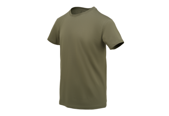 Cotton T-Shirt (Olive Green)