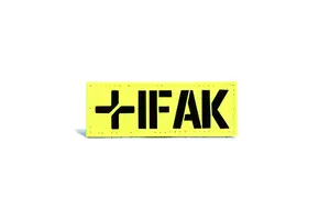 IFAK Patch (Black Edition) (Neon Yellow)