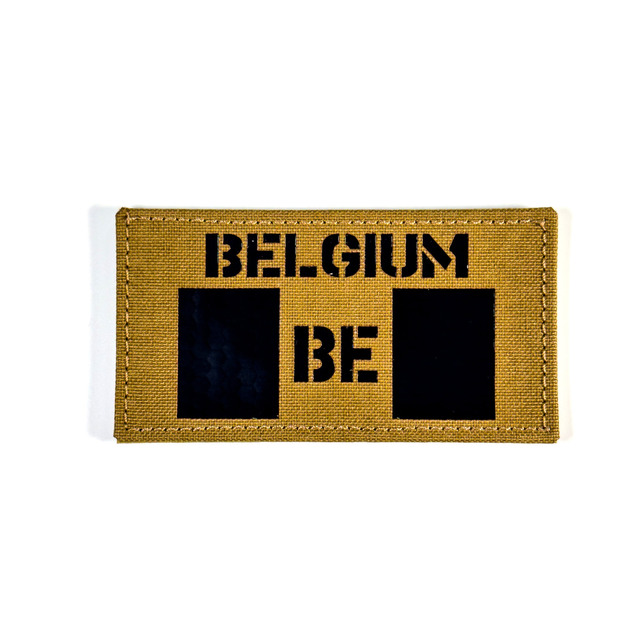 Belgium Flag Patch (Coyote / IR)