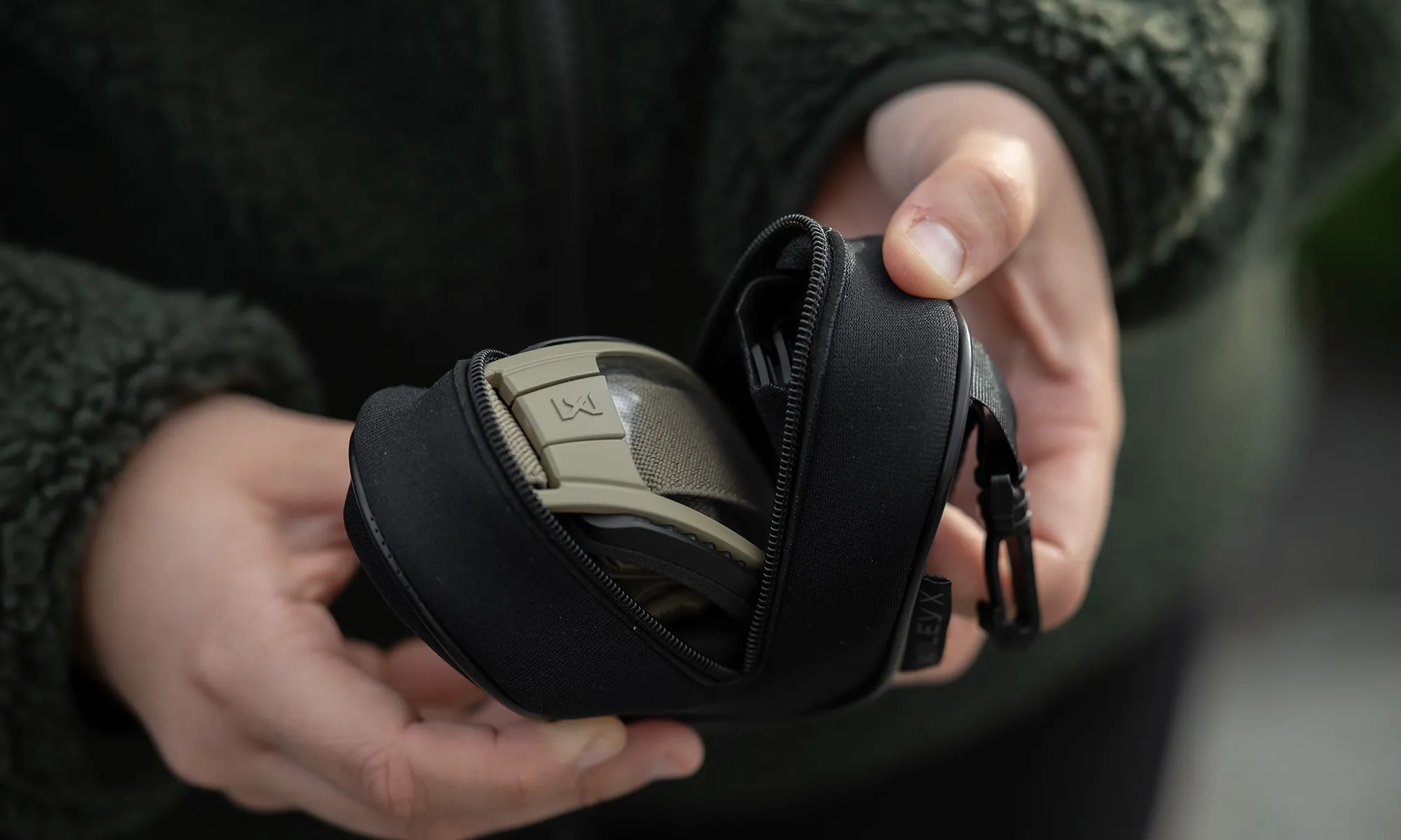 LYNX Grey/Clear (Matte Tan Frame)