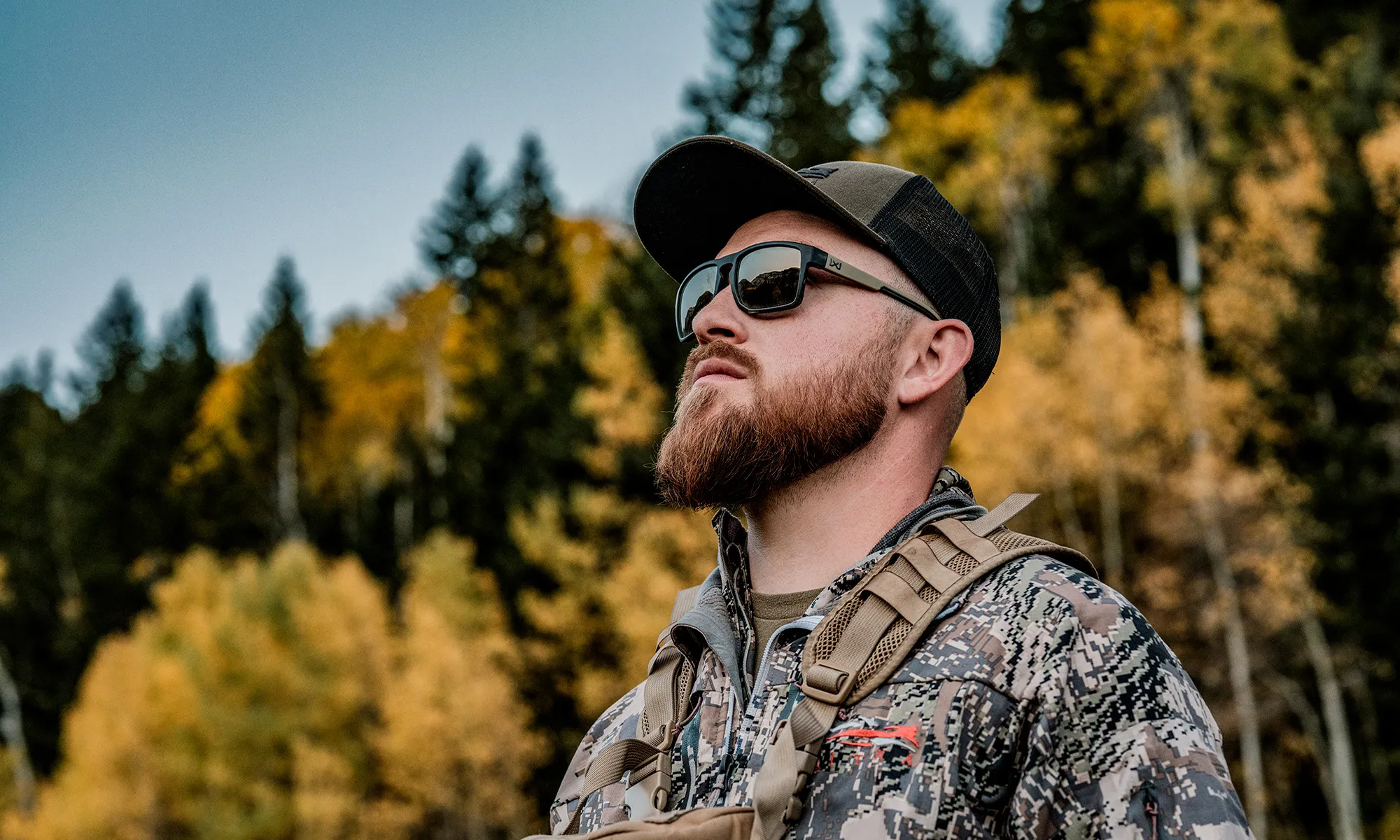 FOUNDER Captivate Tungsten Mirror (Matte Black/Tan)