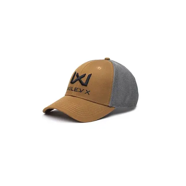 Trucker Cap (Tan/Grey)
