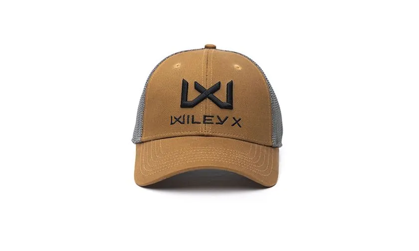 Trucker Cap (Tan/Grey)
