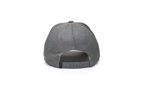 Trucker Cap (Tan/Grey)