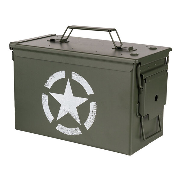 .50 Munitiekist Ammo Box (US Army Star)