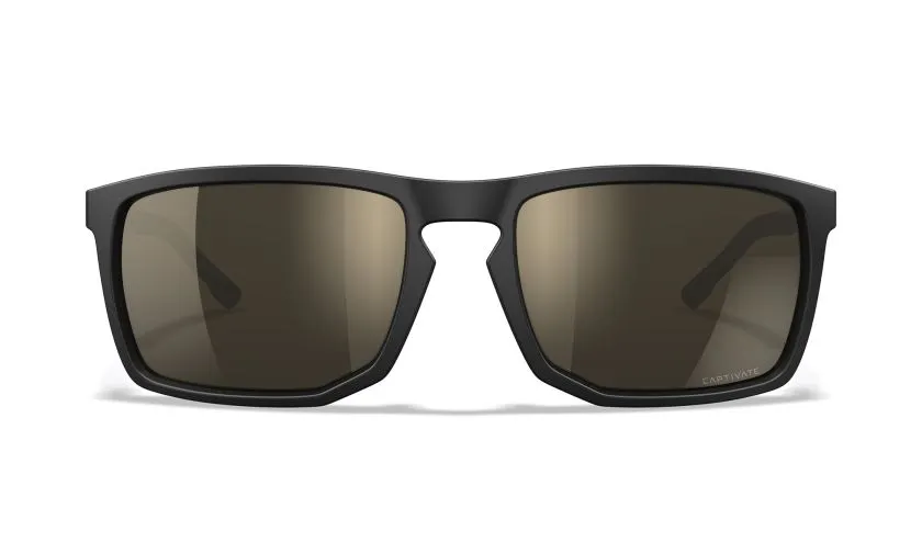 AXE Captivate Polarized Tungsten Mirror (Matte Black)