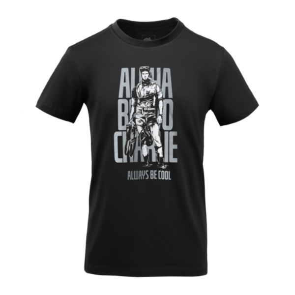 T-Shirt ABC Alfa Bravo Charlie (Black)