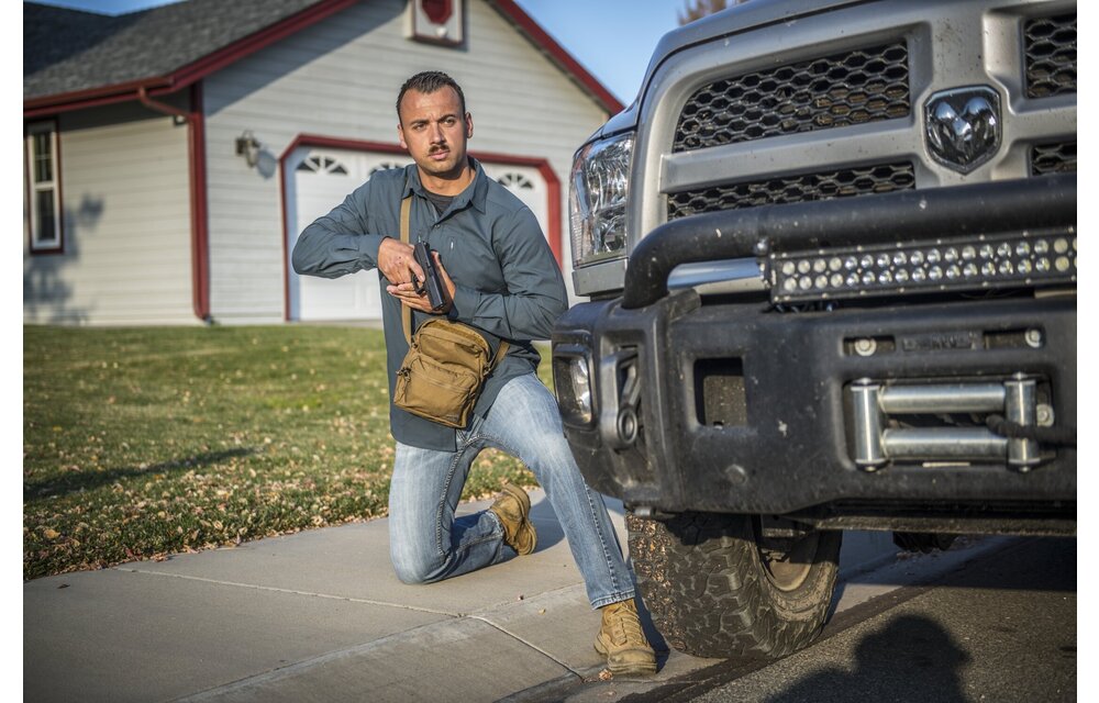 EDC Compact Shoulder Bag (Shadow Grey)