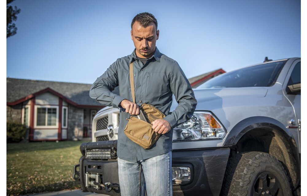 EDC Compact Shoulder Bag (Shadow Grey)