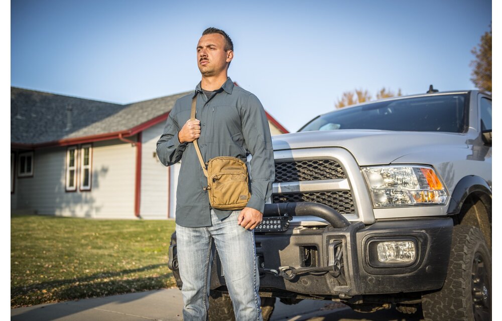 EDC Compact Shoulder Bag (Shadow Grey)