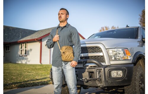 EDC Compact Shoulder Bag (Shadow Grey)