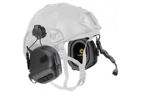 M32H Plus Headset + Helmet Mount (Black)