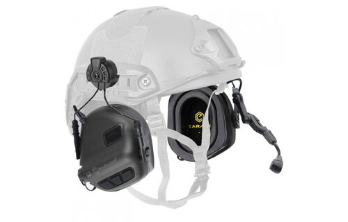 M32H Plus Headset + Helmet Mount (Black)