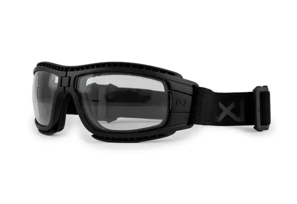 LYNX Grey/Clear (Matte Black Frame)