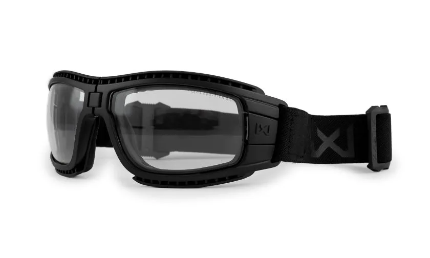 LYNX Grey/Clear (Matte Black Frame)