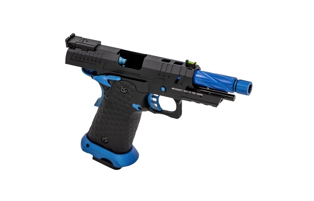 Hi-Capa CS Vengeance Compact 3.8 Two-Tone (Black/Blue)