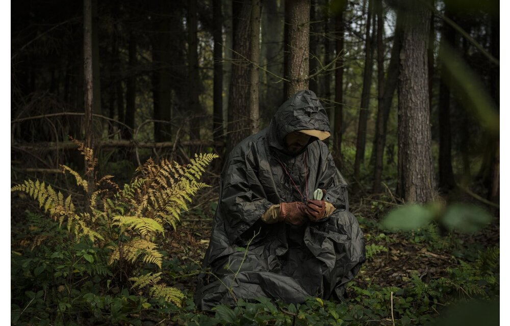 US Model Poncho (Shadow Grey)