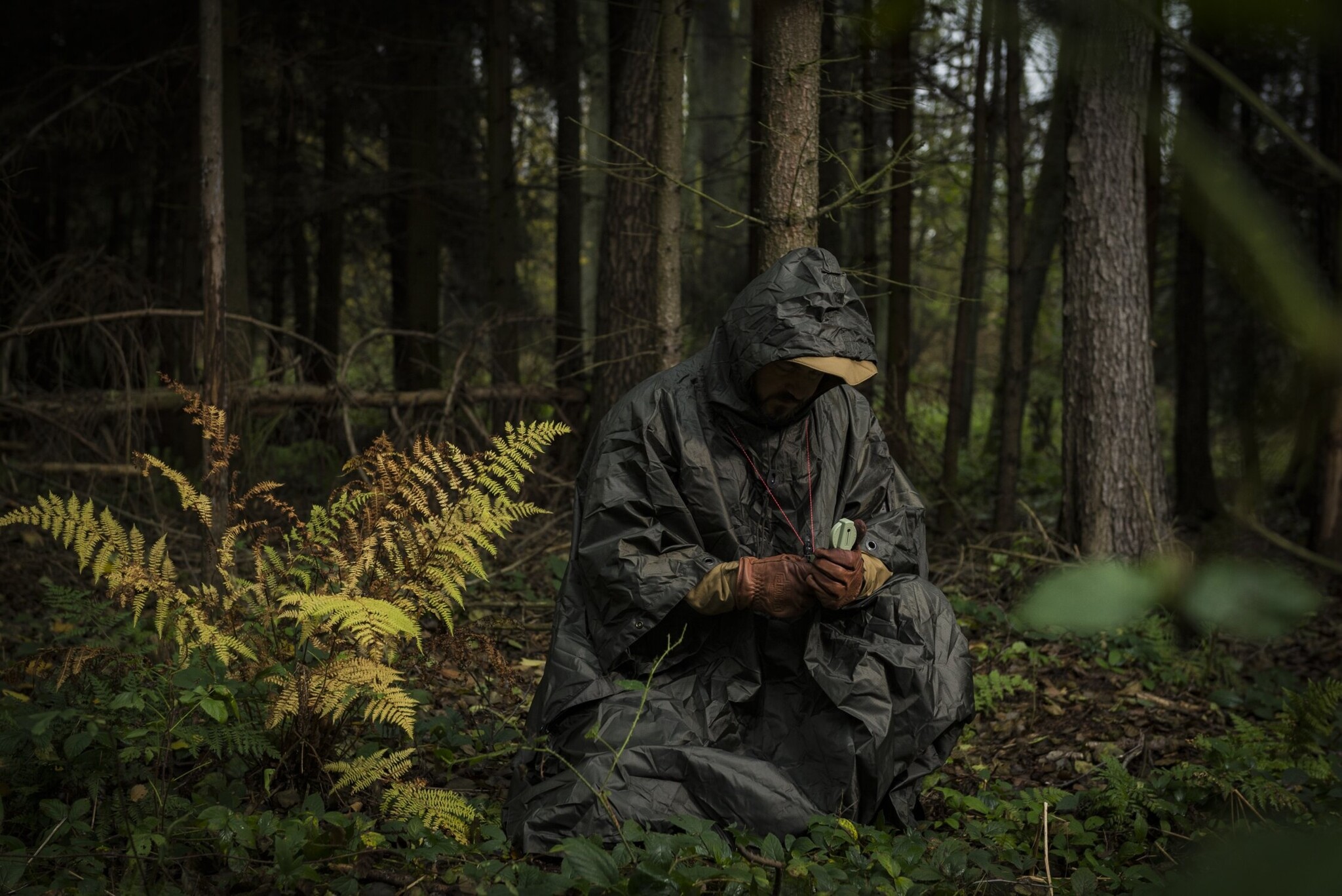 US Model Poncho (Shadow Grey)