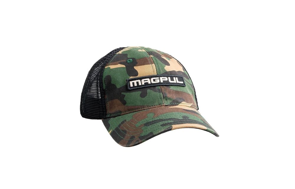 Wordmark Garment Washed Cap (Camo)