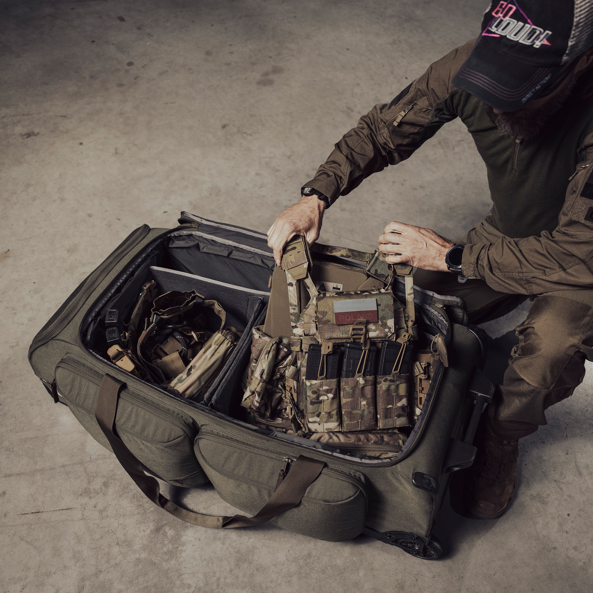 Liberator Roll Bag (Ranger Green)