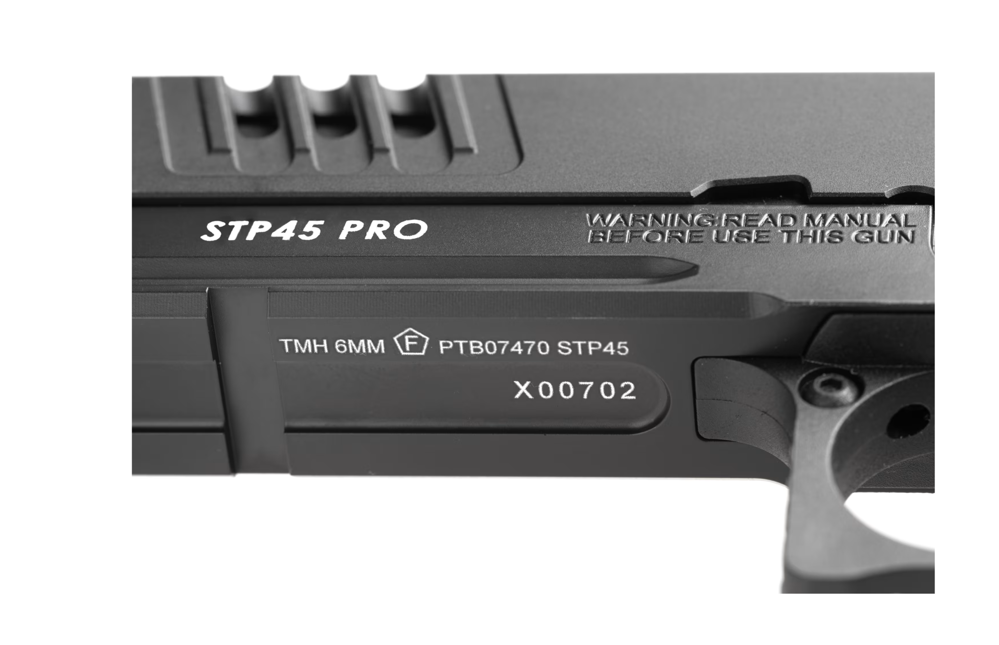 STP45 PRO 8" Hi-Capa GBB (Black)