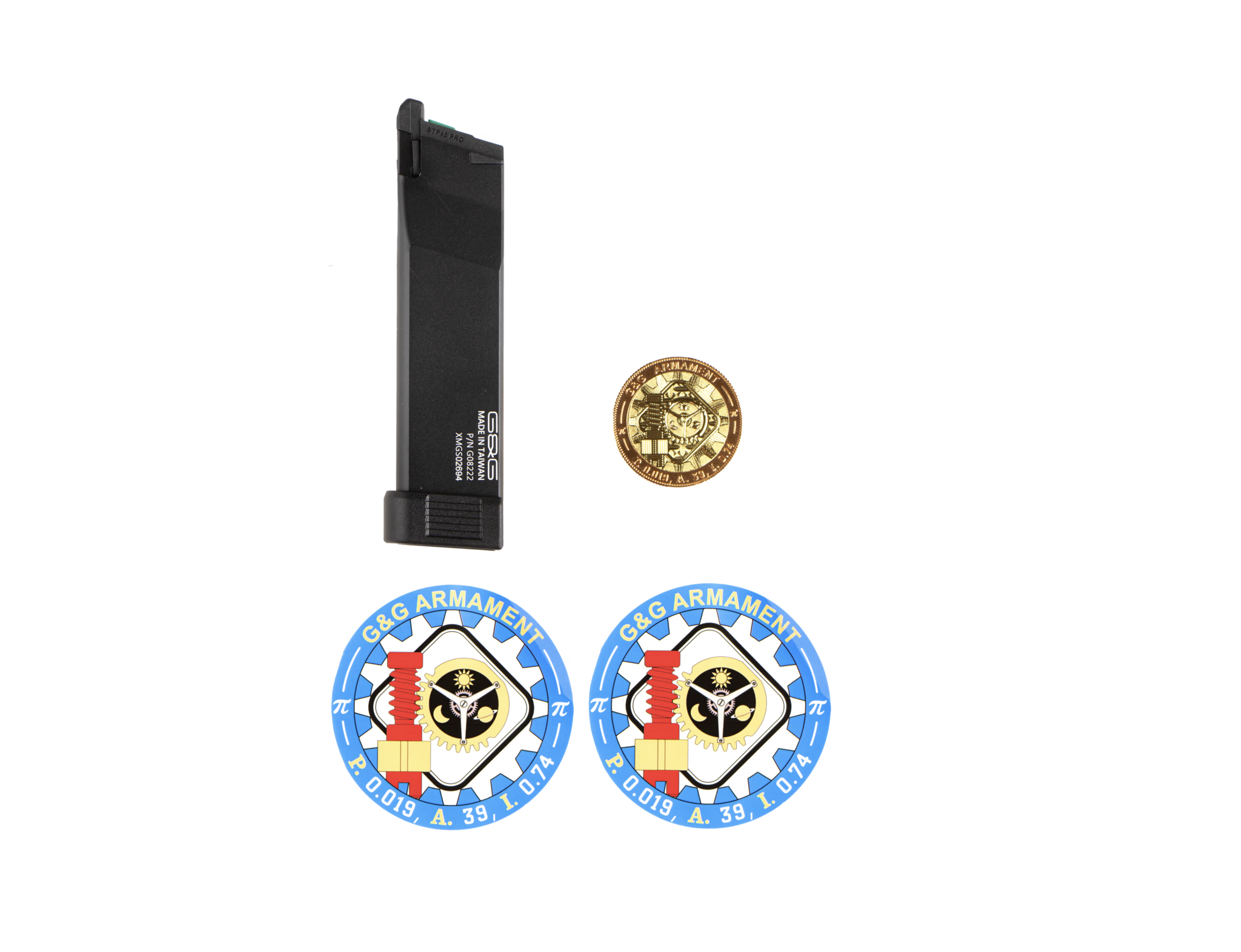 STP45 PRO 8" Hi-Capa GBB (Black)