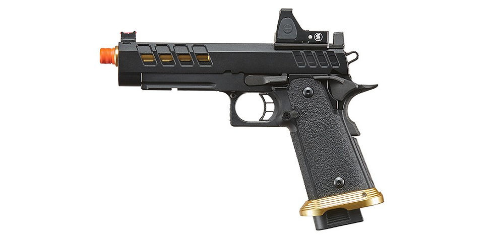 HERACLES Hi-Capa 5.1 + RMR GBB (Black/Gold)