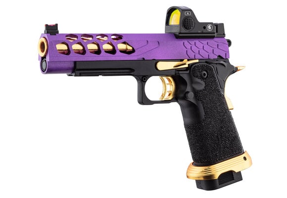 KNIGHTSHADE Hi-Capa 5.1 + RMR GBB (Purple/Gold)