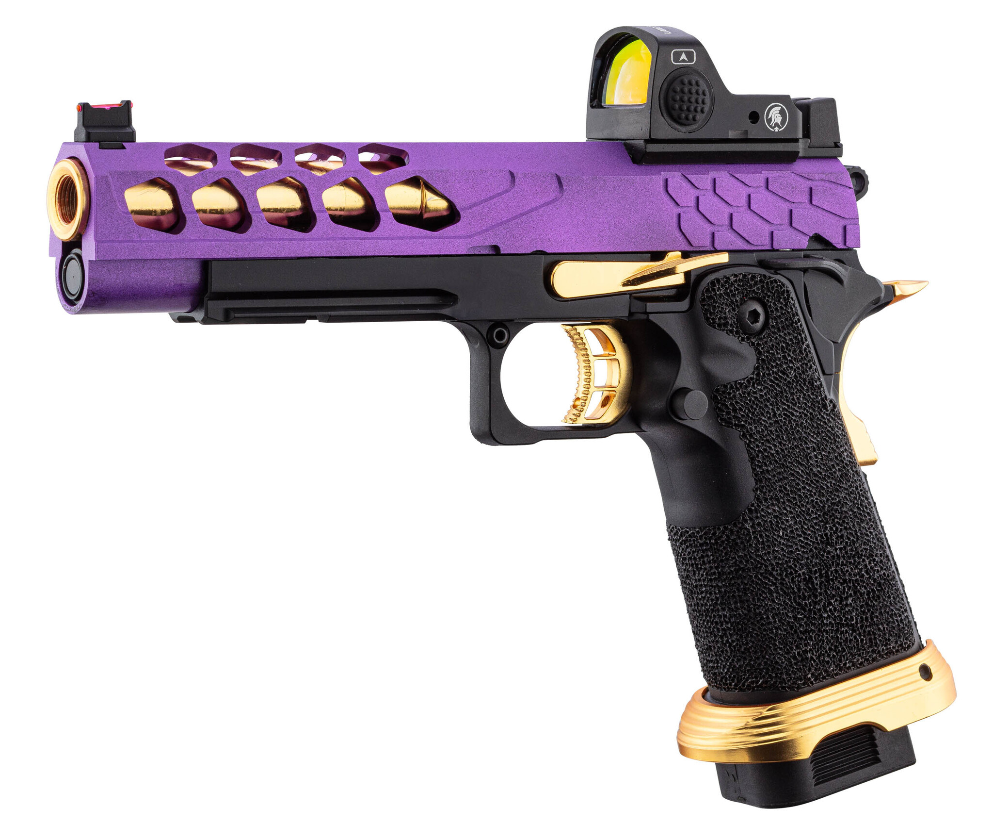 KNIGHTSHADE Hi-Capa 5.1 + RMR GBB (Purple/Gold)