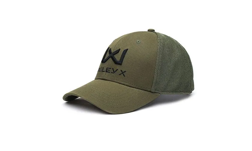 Trucker Cap (Olive Green/Black)