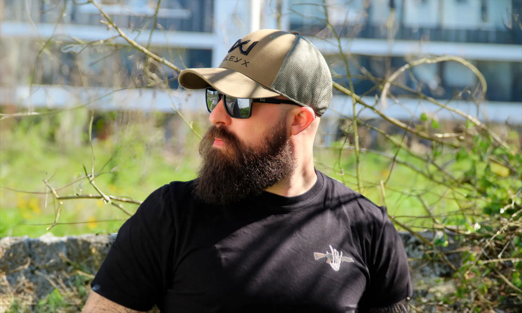 Trucker Cap (Olive Green/Black)