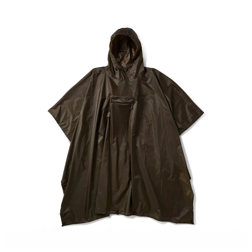 MOLLE Packable Poncho (Ranger Green)