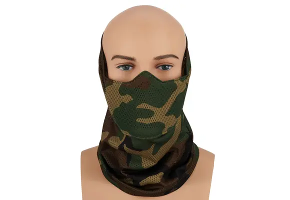 Face Warrior Defender Mask (Woodland)