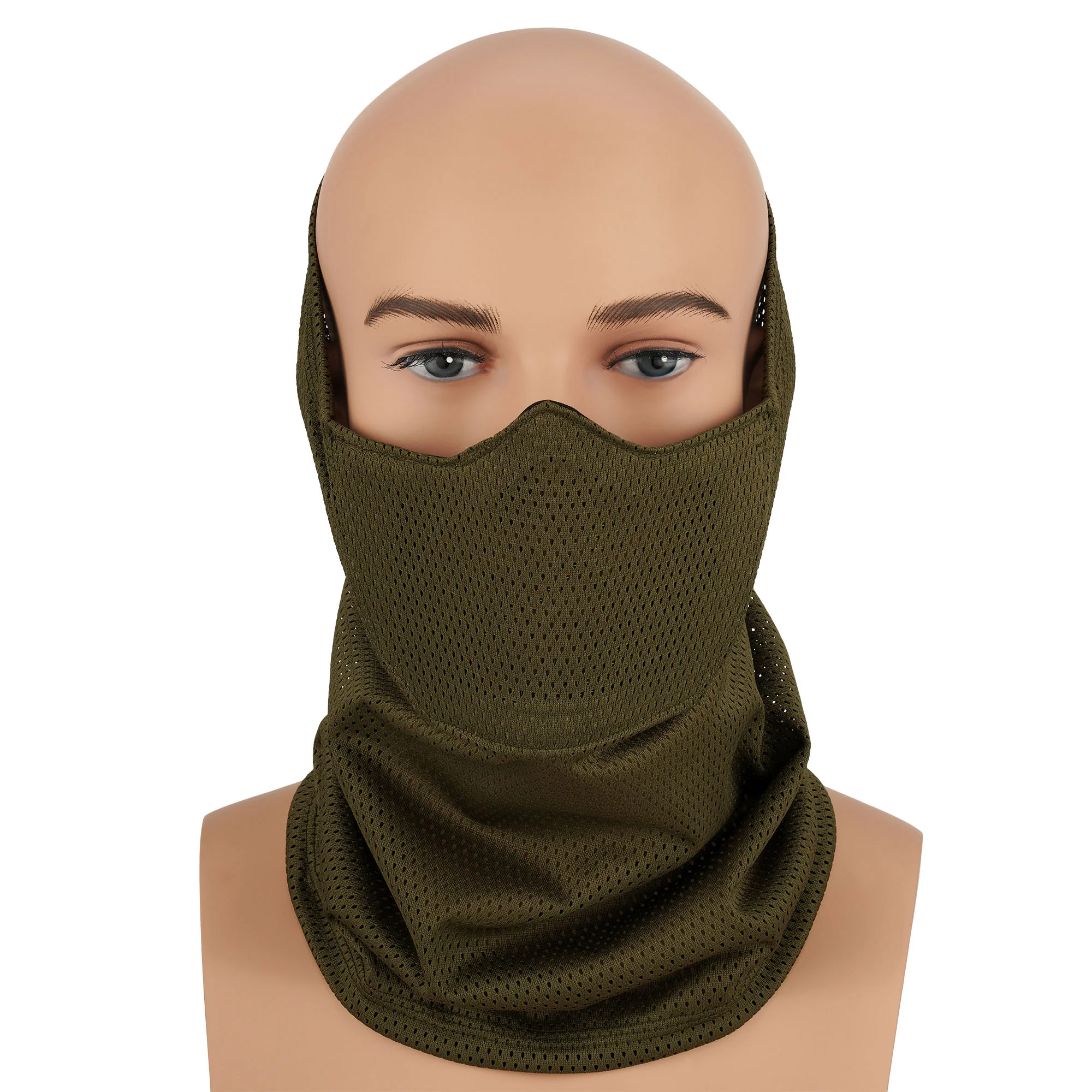 Face Warrior Defender Mask (Olive)