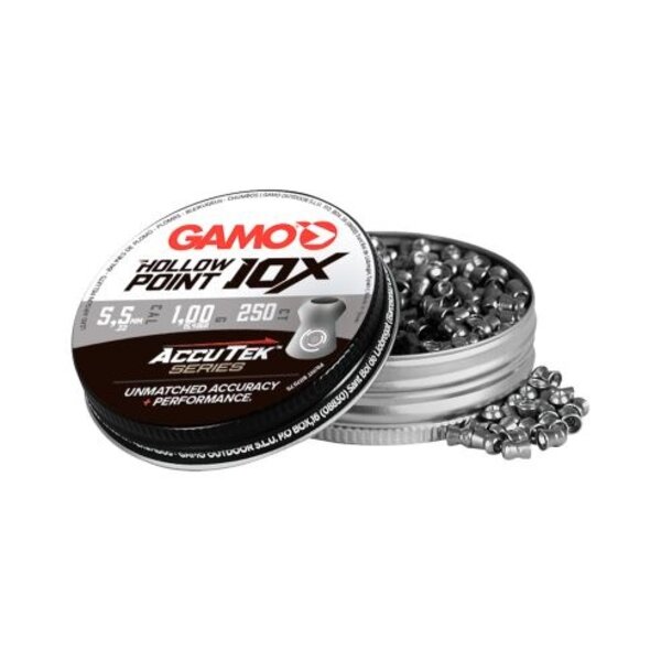 10x Hollow Point ACCUTEK 5.5mm Pellets 250pcs