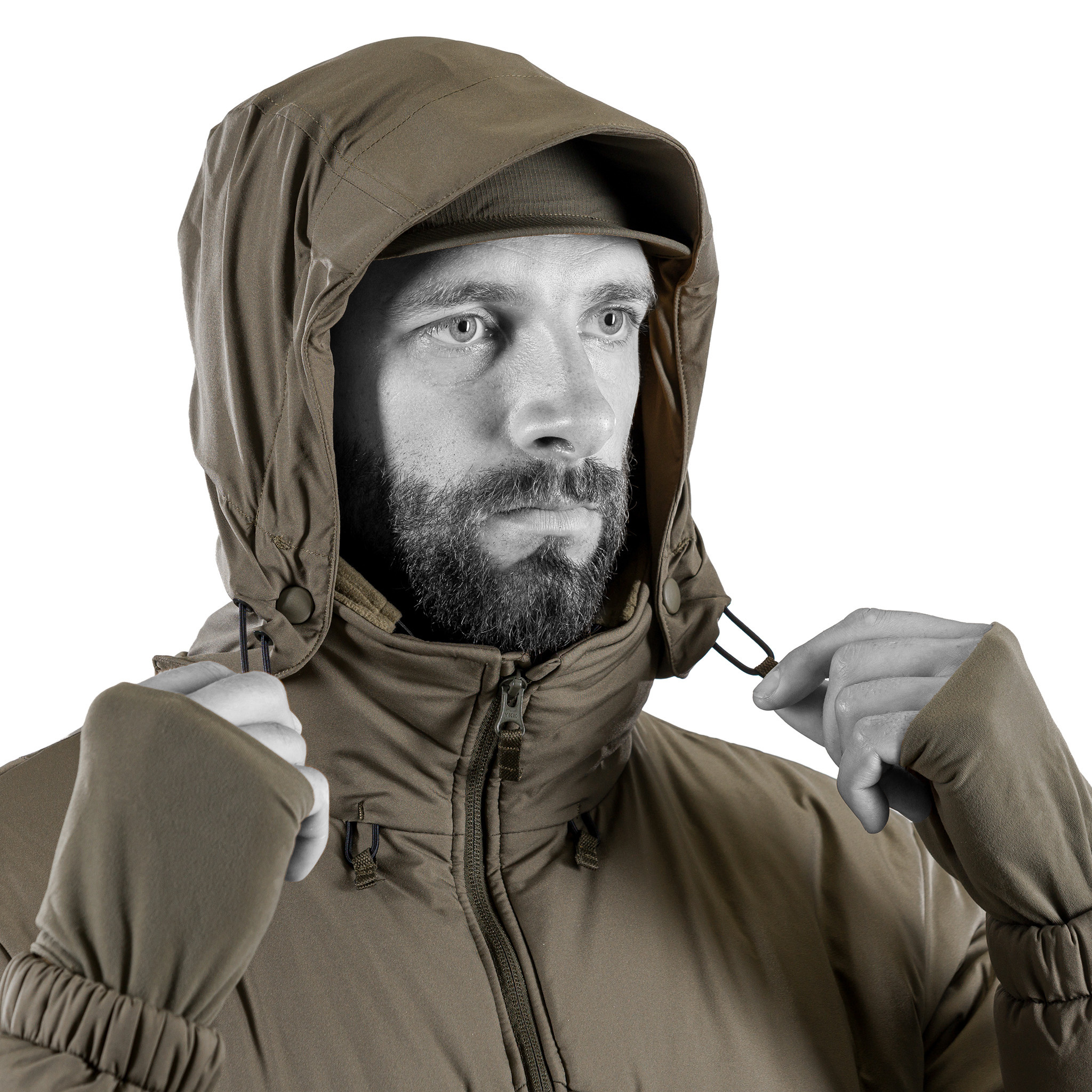 Delta ML Gen.3 Tactical Winter Jacket (Brown Grey)