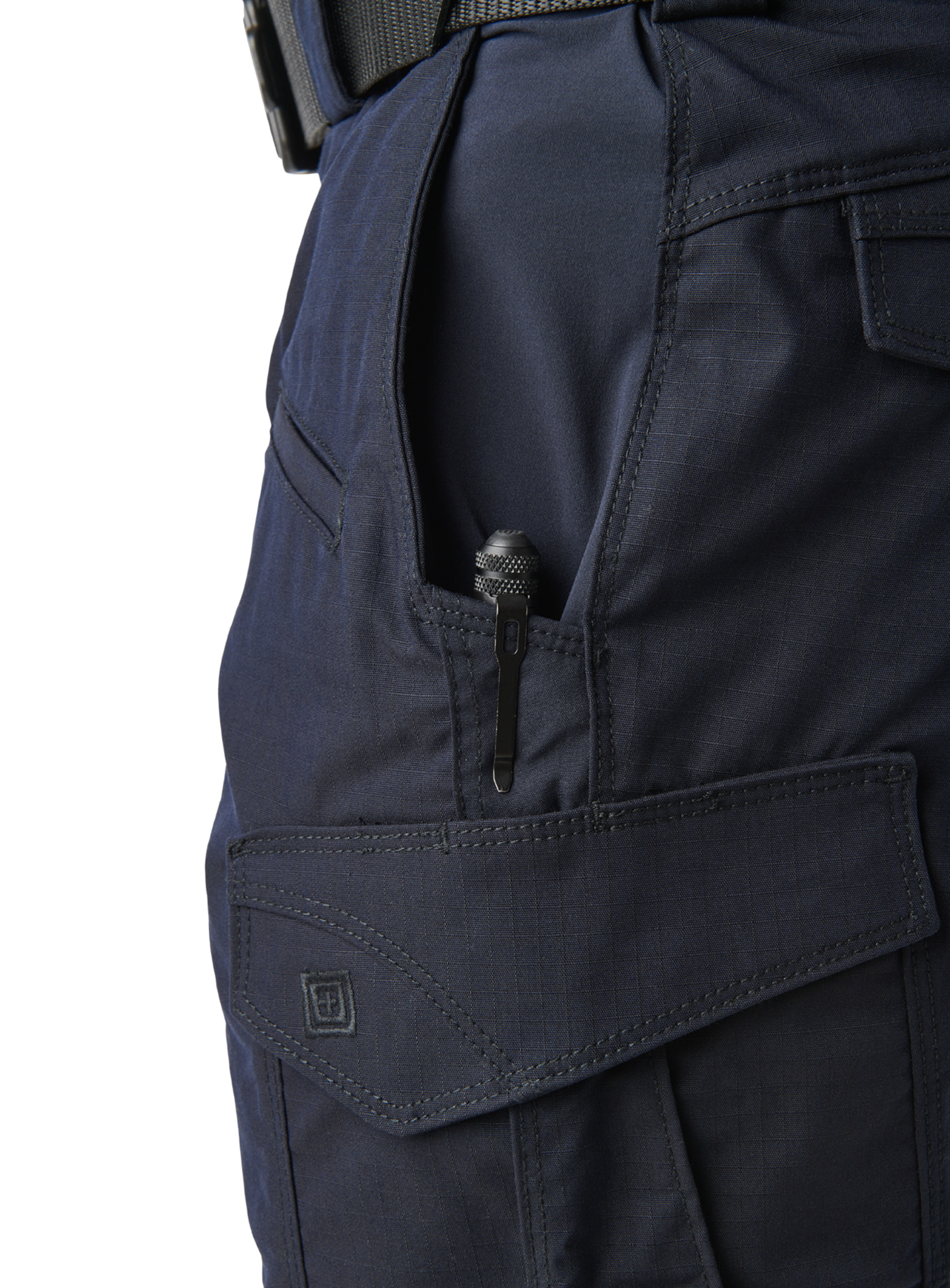 Icon Cargo Pants (Straight Fit) (Black)