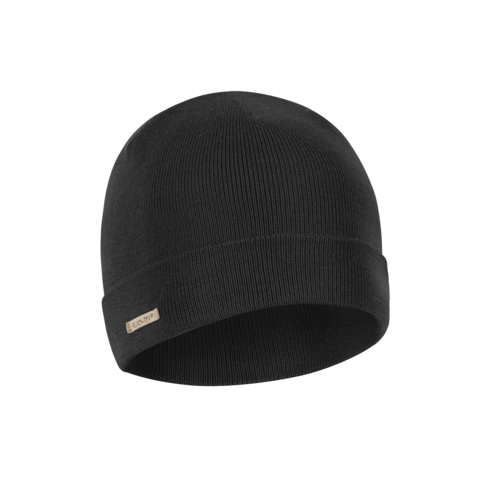 Winter Merino Beanie (Black)
