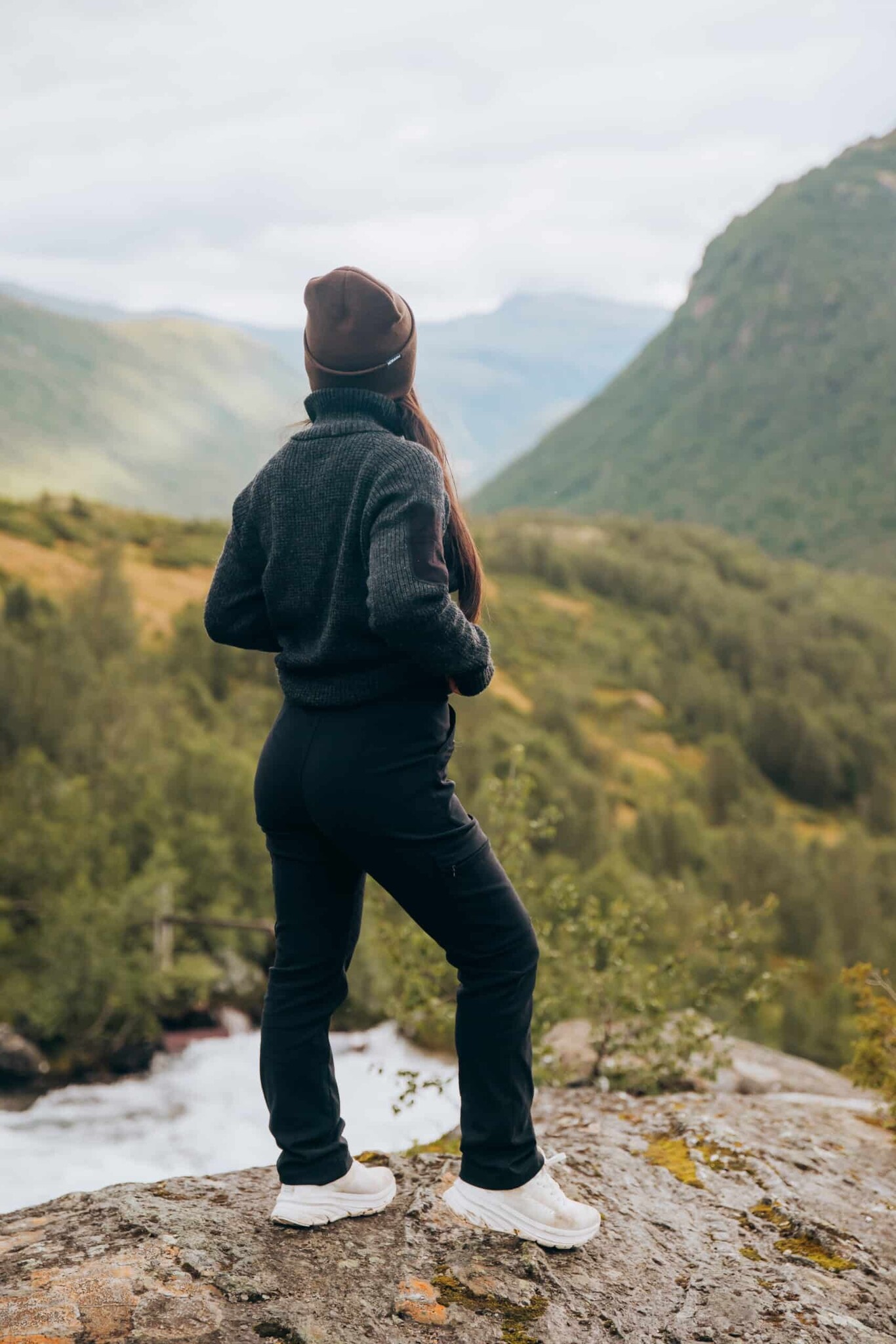 Ramsund Beanie (Dark Brown)