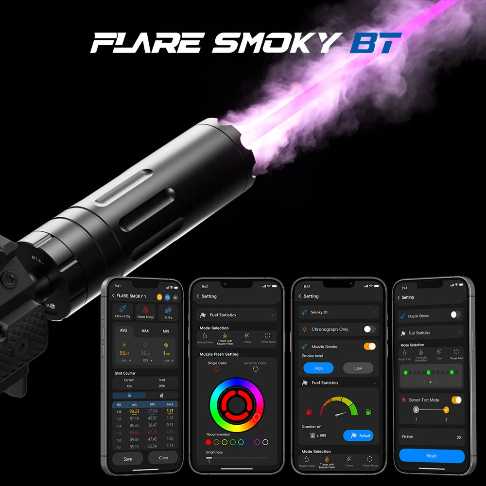 FLARE Smoky BT Tracer + Chrono Unit