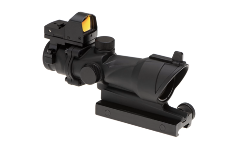 4x32 Combo Red Dot Scope (Black)