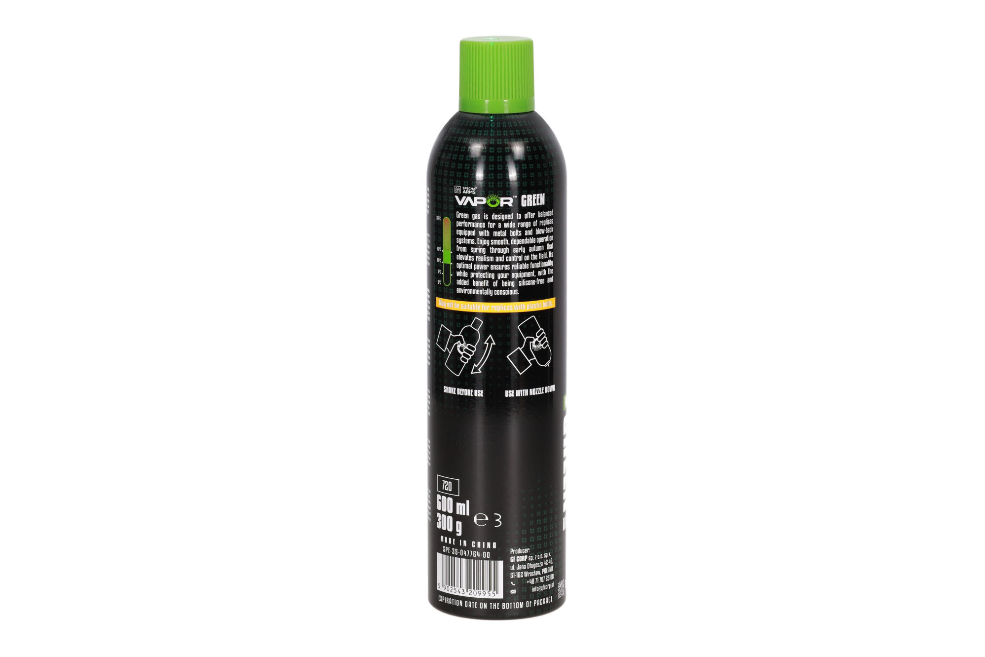 VAPOR Green Gas 600ml