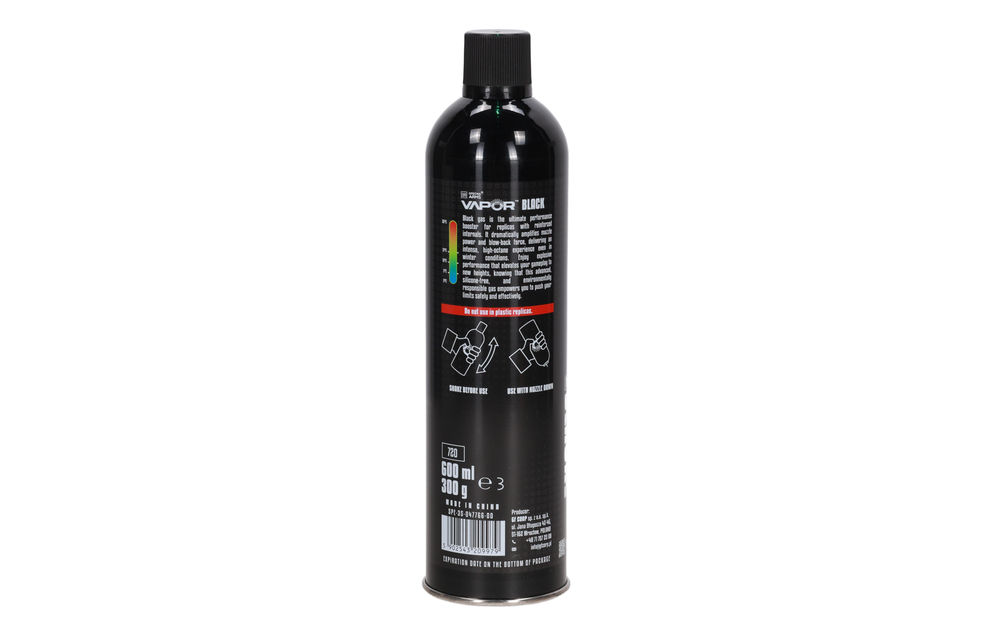 VAPOR Black Gas 600ml