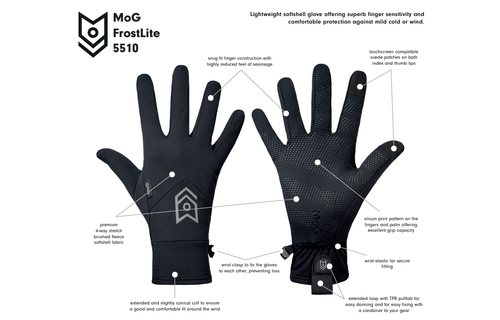 5510 FrostLite Winter Gloves (Black)