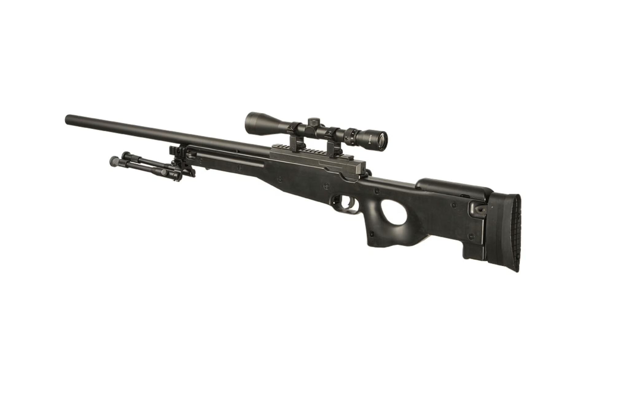 L96 Sniper Rifle Set (Upgraded) (Black)